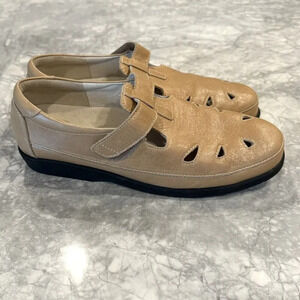 Propet Comfort Shoes Women's Mary Jane Walker Brown Leather W3232 Size 10M